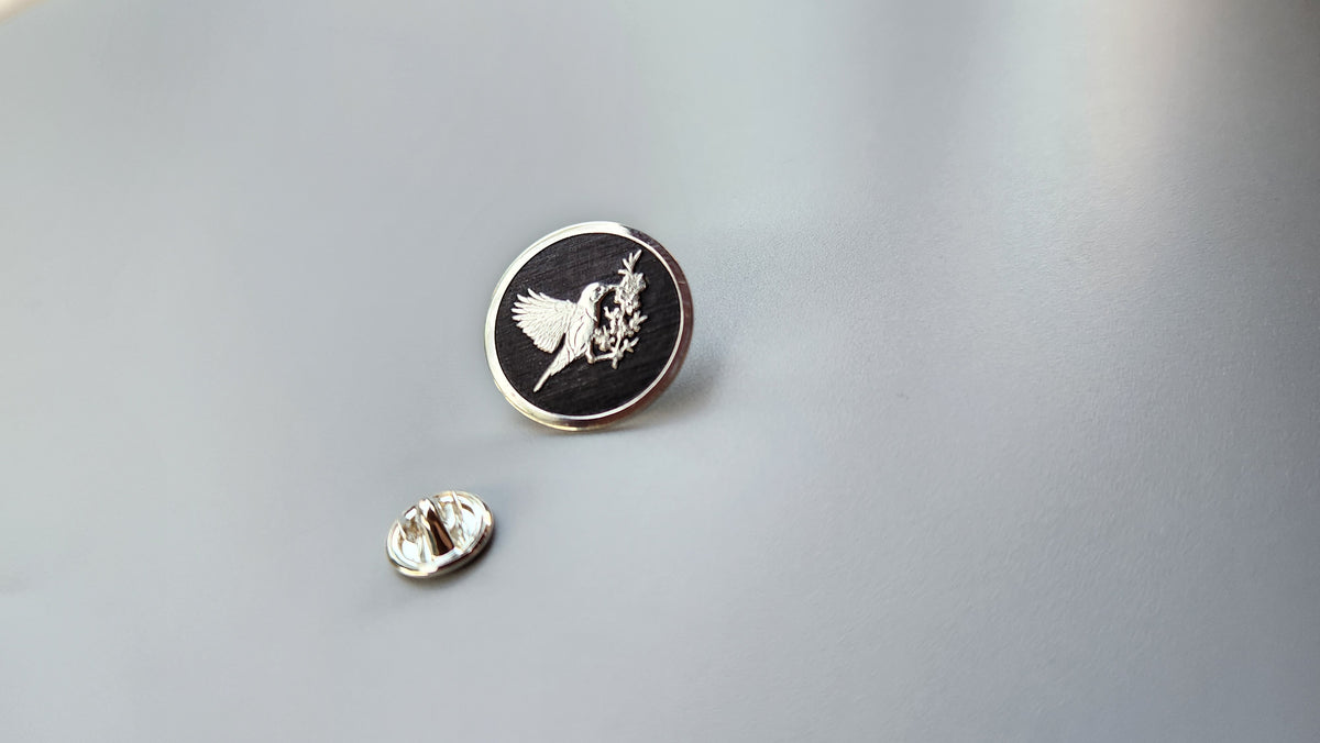 Palestinian Bird Brooch: Made of Silver