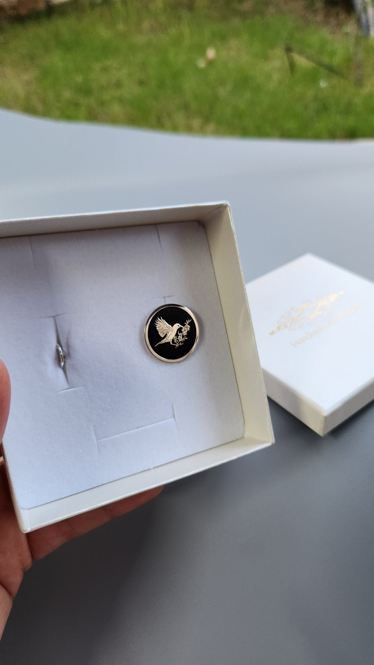 Palestinian Bird Brooch: Made of Silver